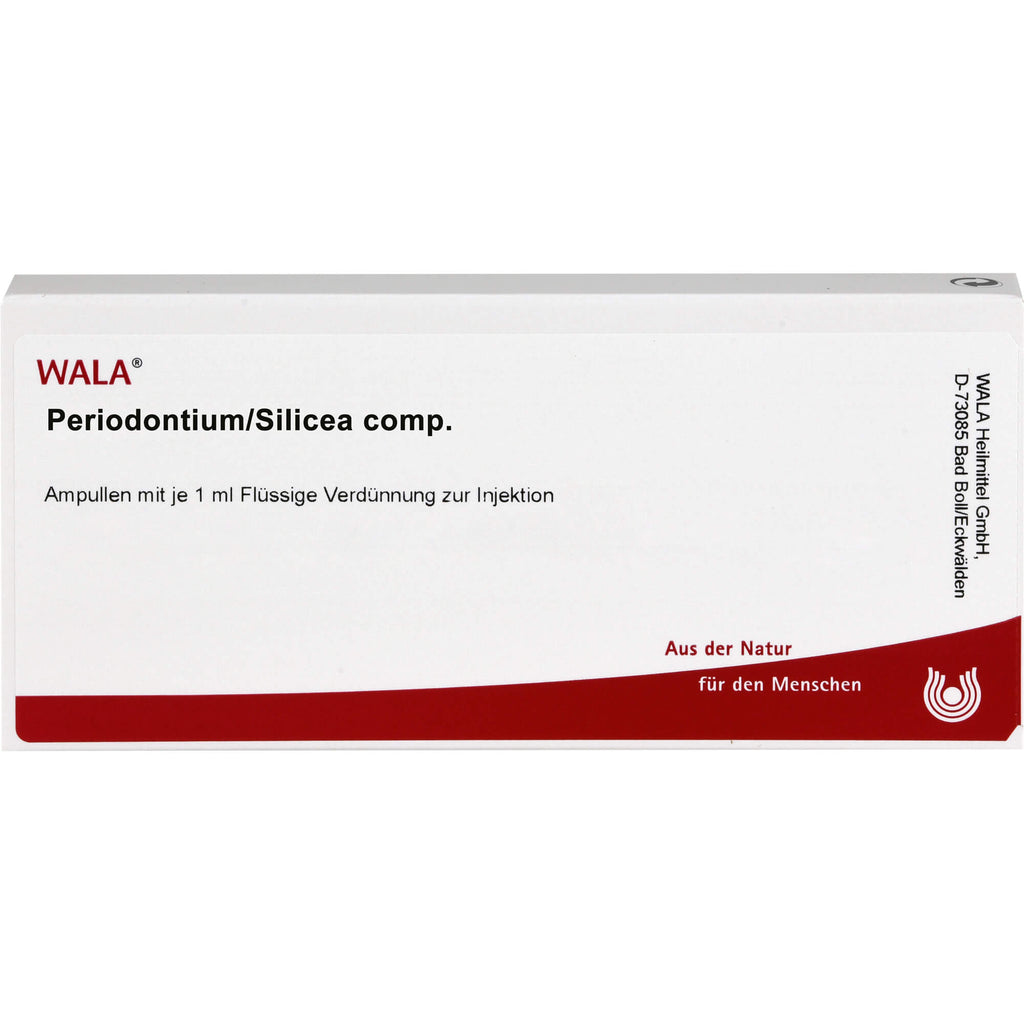 WALA Periodontium/Silicea comp. flüssige Verdünnung, 10 St. Ampullen