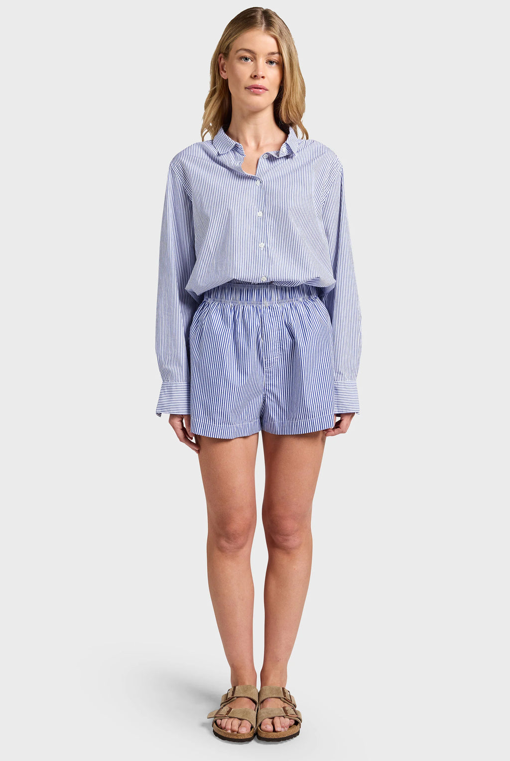 Alma Stripe Poplin Shirt