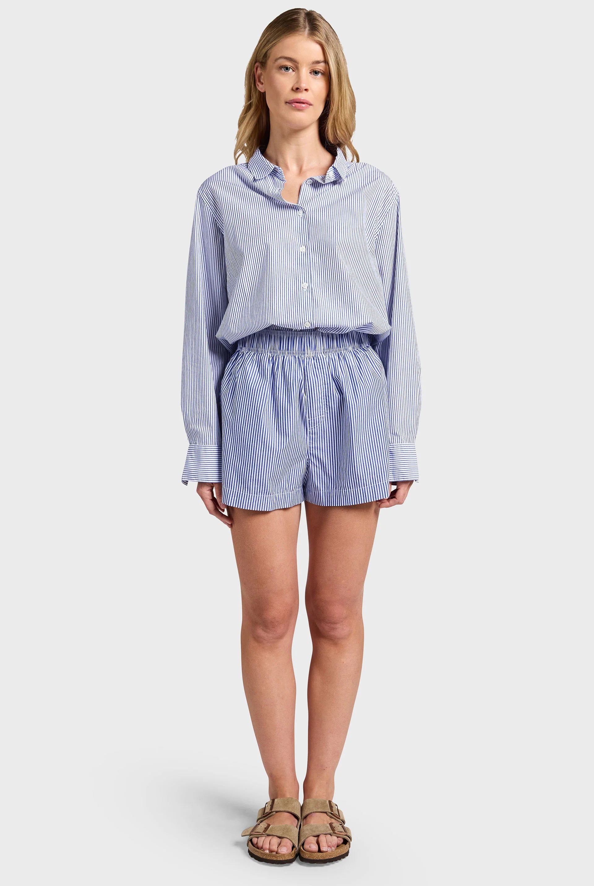 Alma Stripe Poplin Shirt