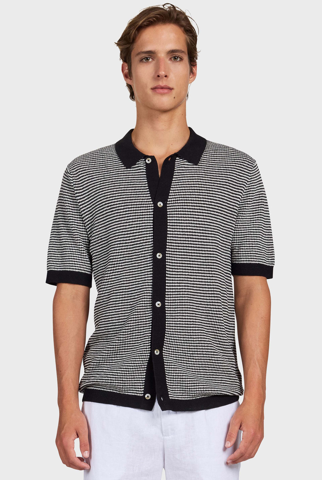 Gatsby Stripe SS Knit