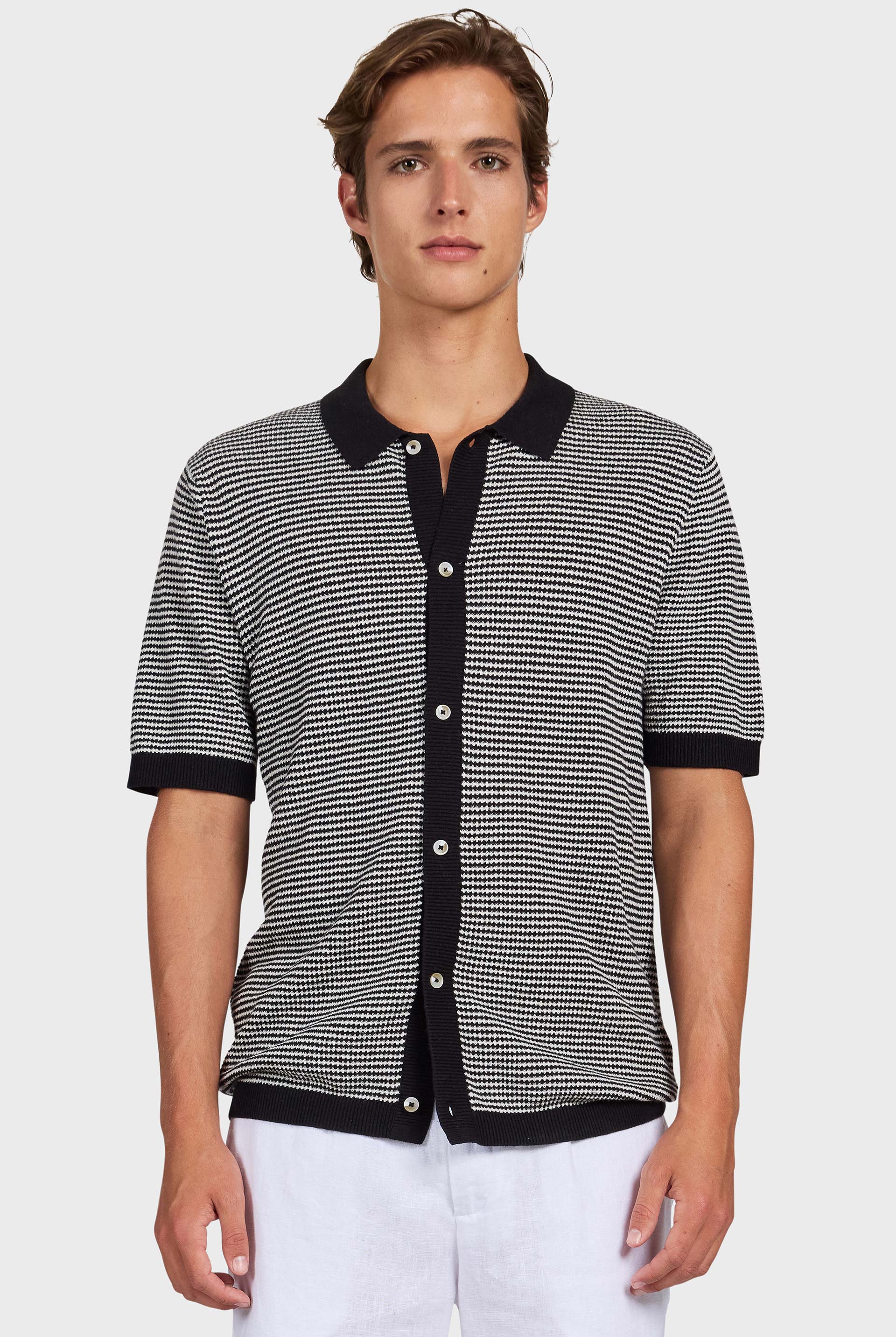 Gatsby Stripe SS Knit