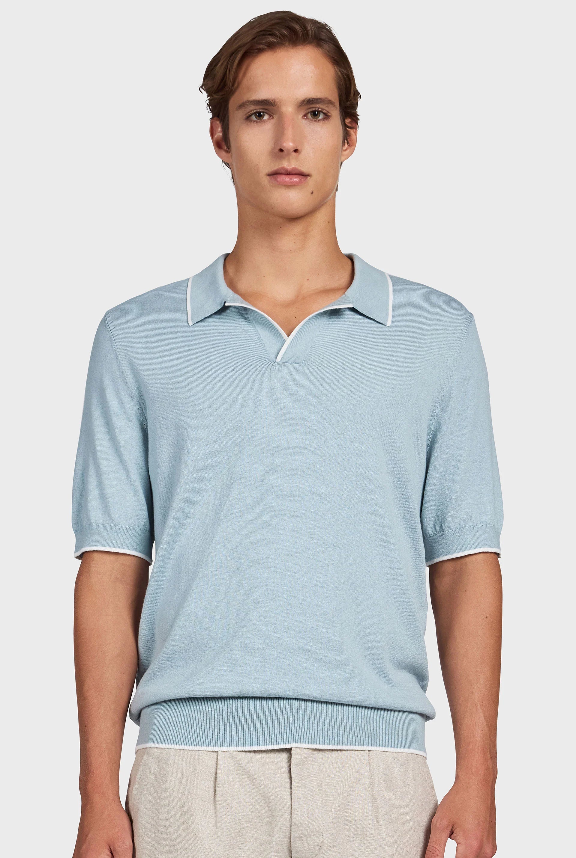 Larry Tipped Polo
