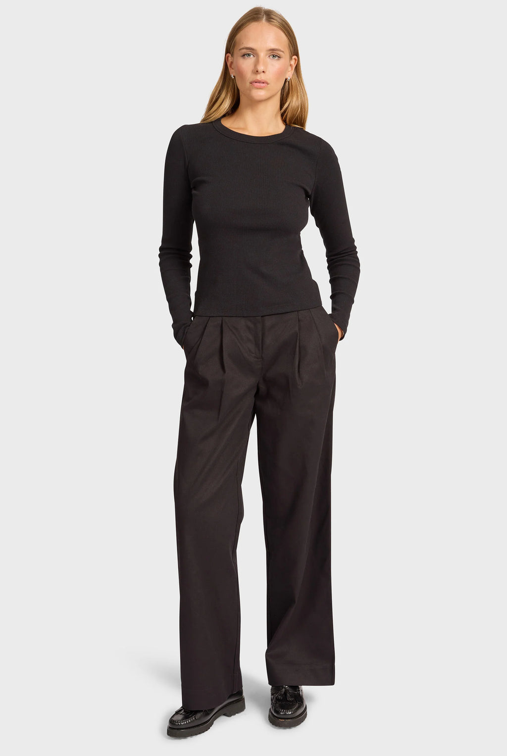 Essential Rib Long Sleeve