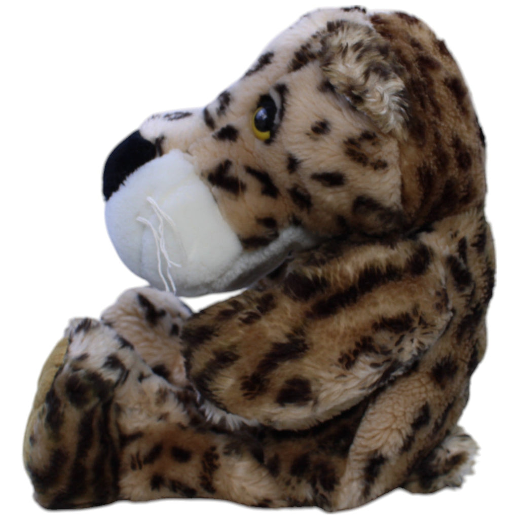123000011640 L. Hoenicke Bastitoy, Süßer Leopard Ganzkörper - Handpuppe Kumpel Leo Gebraucht
