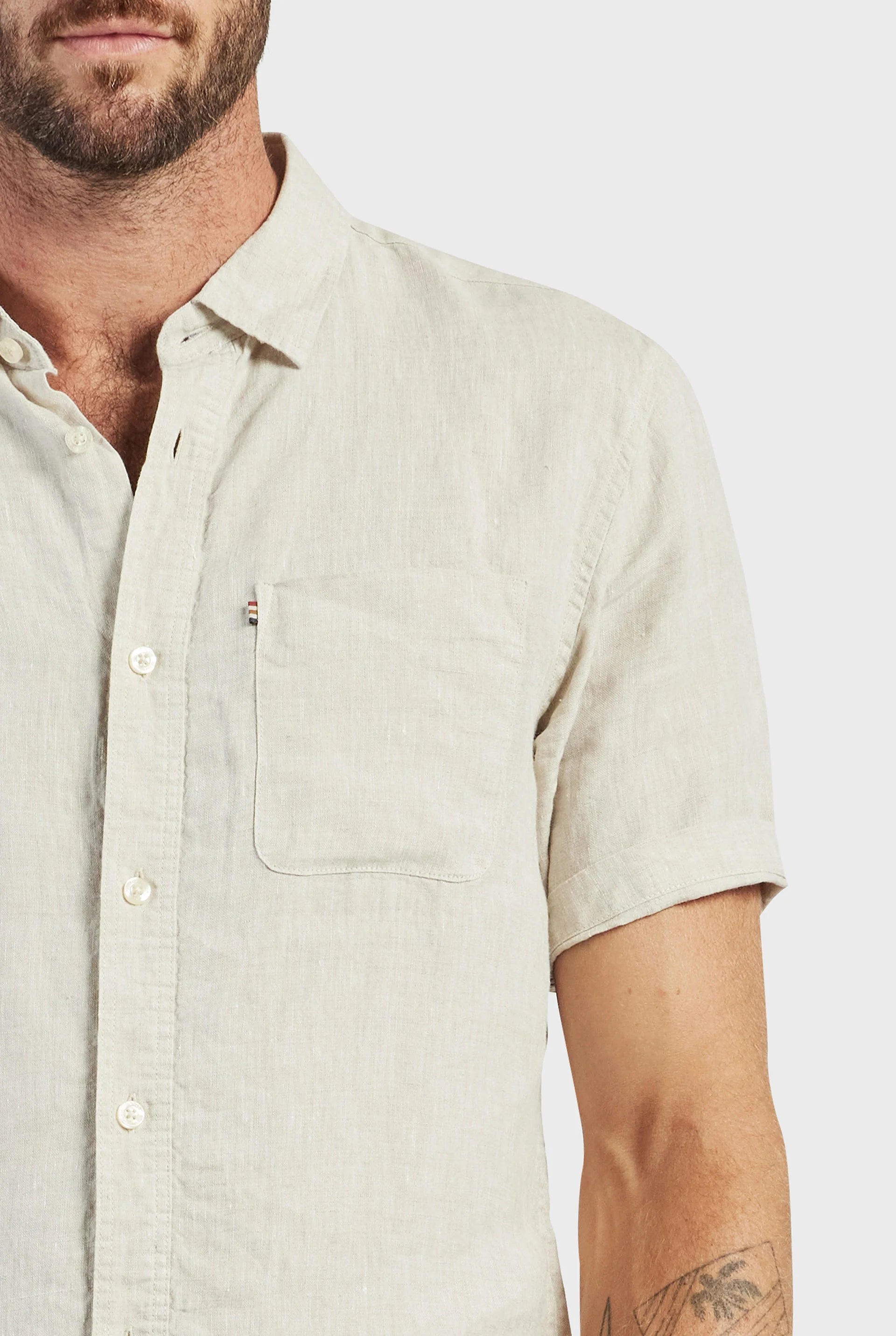 Hampton Linen S/S Shirt