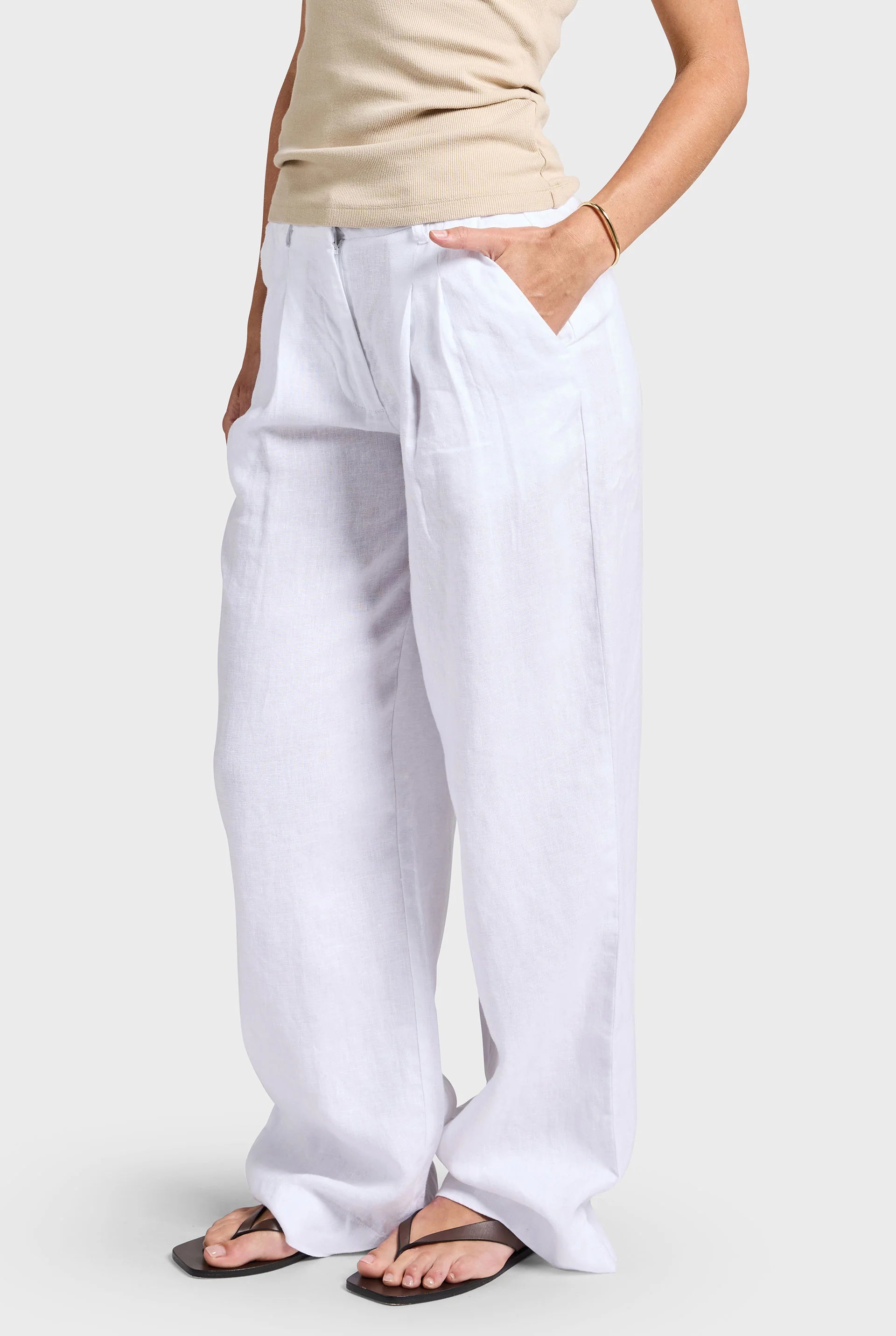 Linen Relaxed Pant