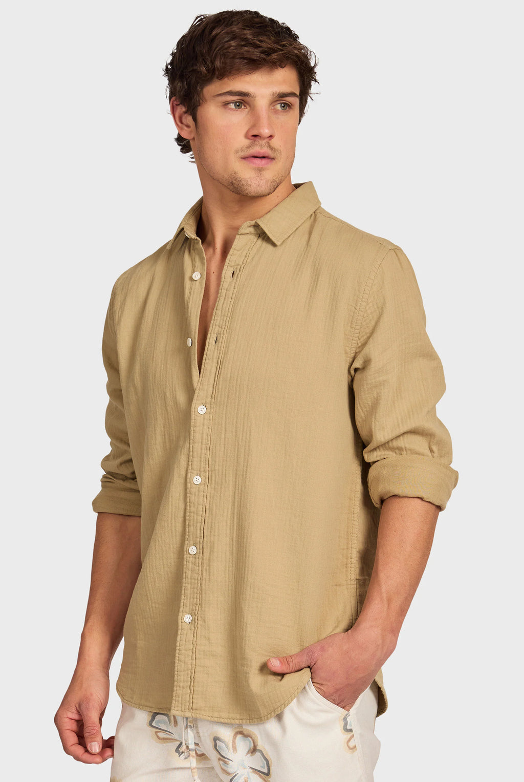 Harry Double Cloth Shirt