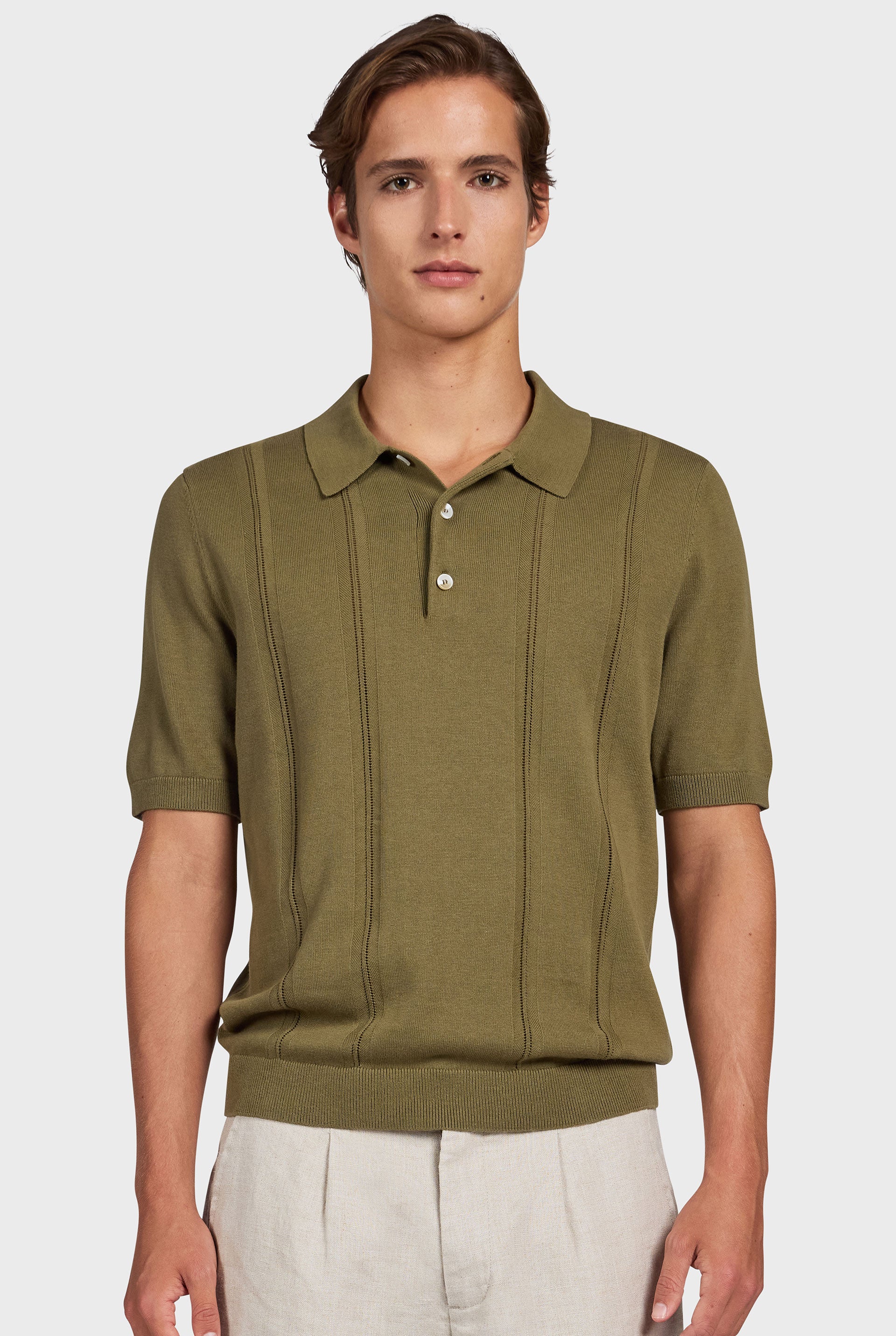 Jack Short Sleeve Knit Polo