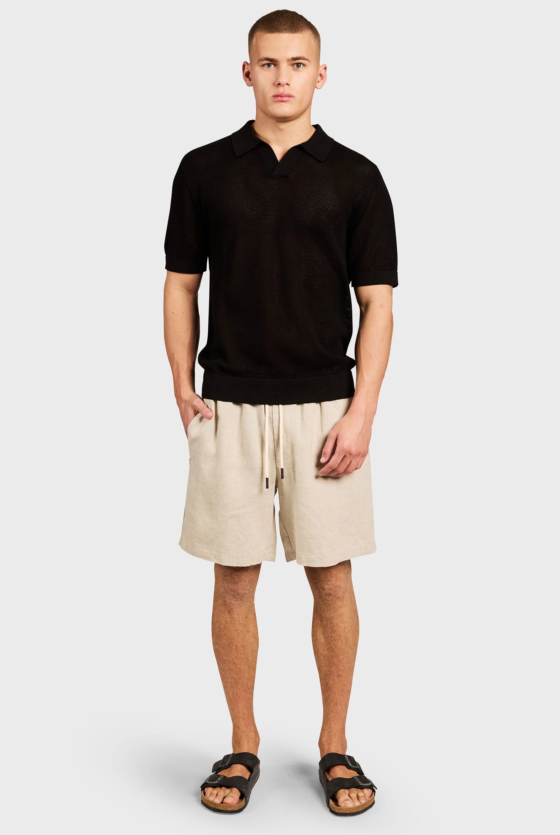 Pyne Knit Polo