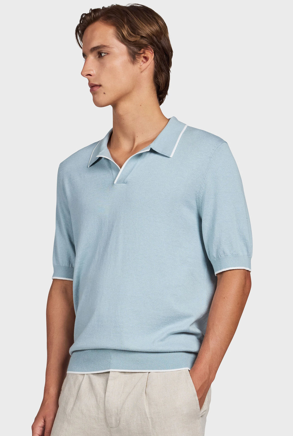 Larry Tipped Polo