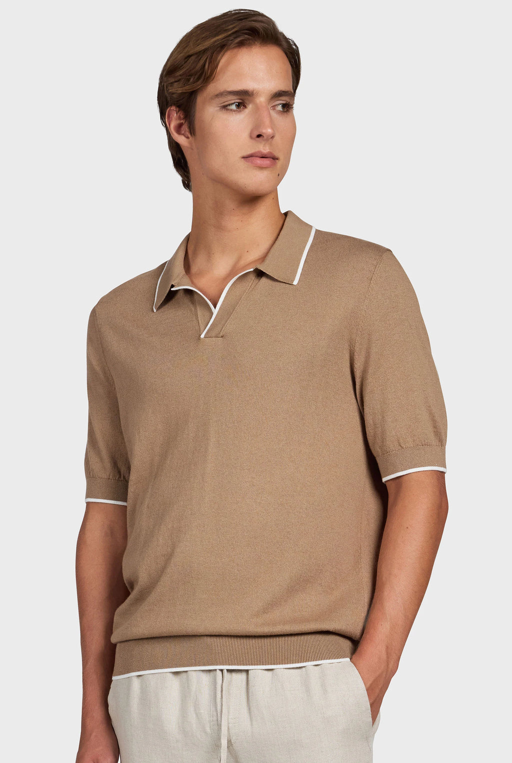 Larry Tipped Polo