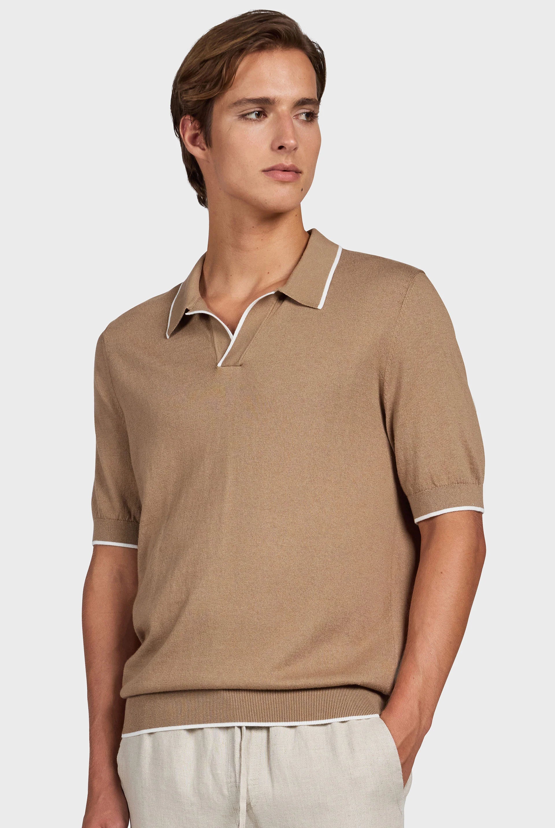 Larry Tipped Polo