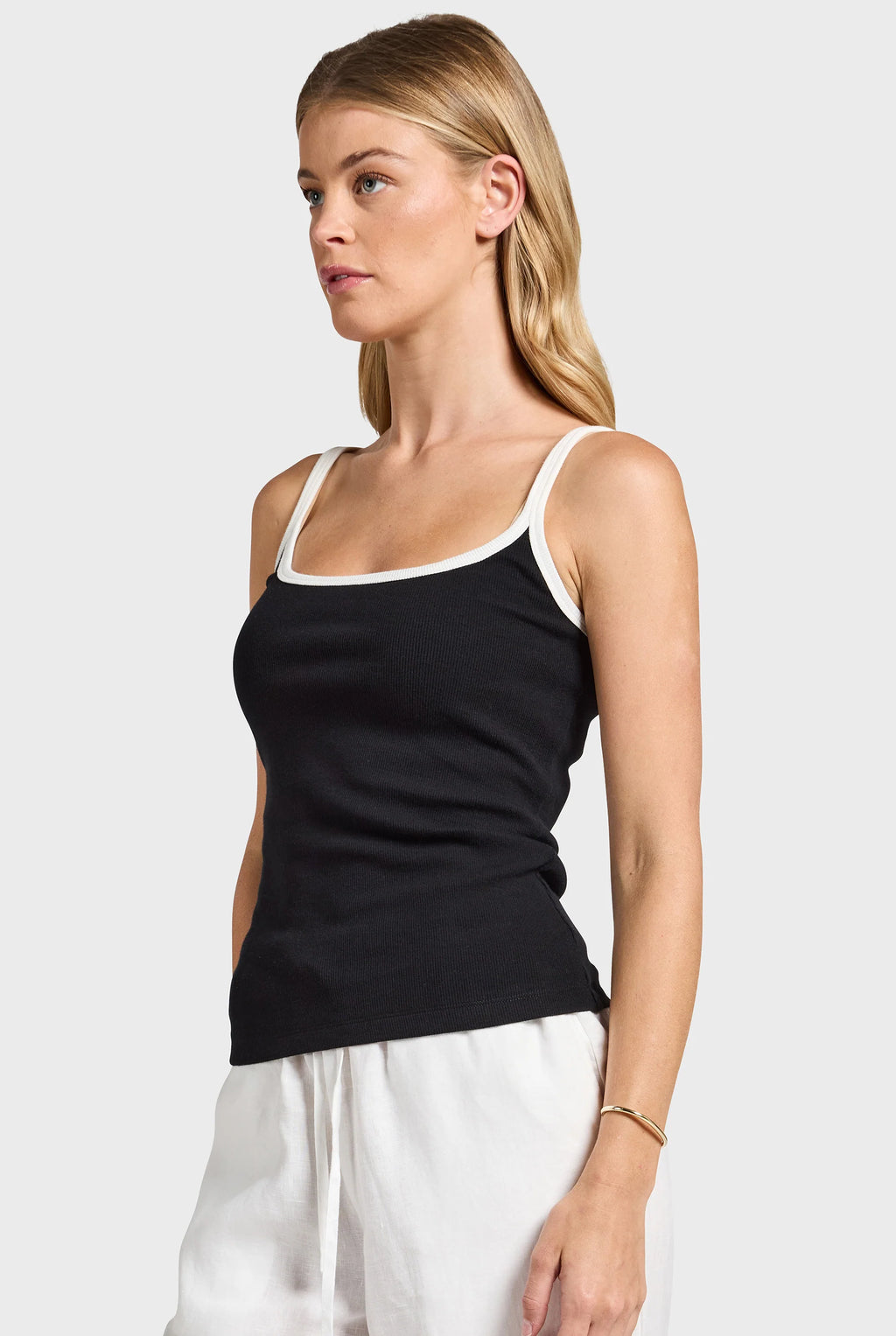 Contrast Rib Tank