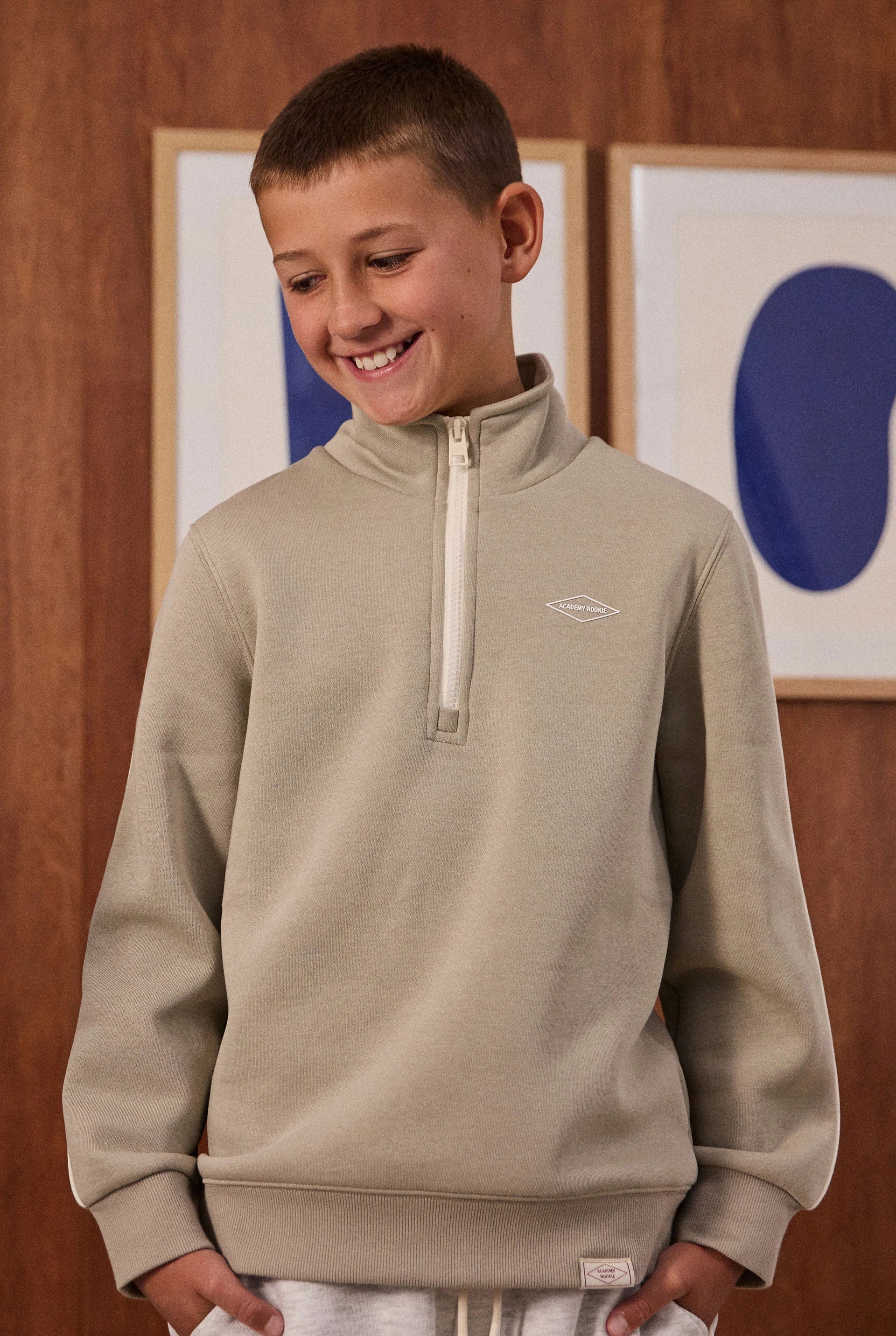 Kids Academy 1/4 Zip Sweat