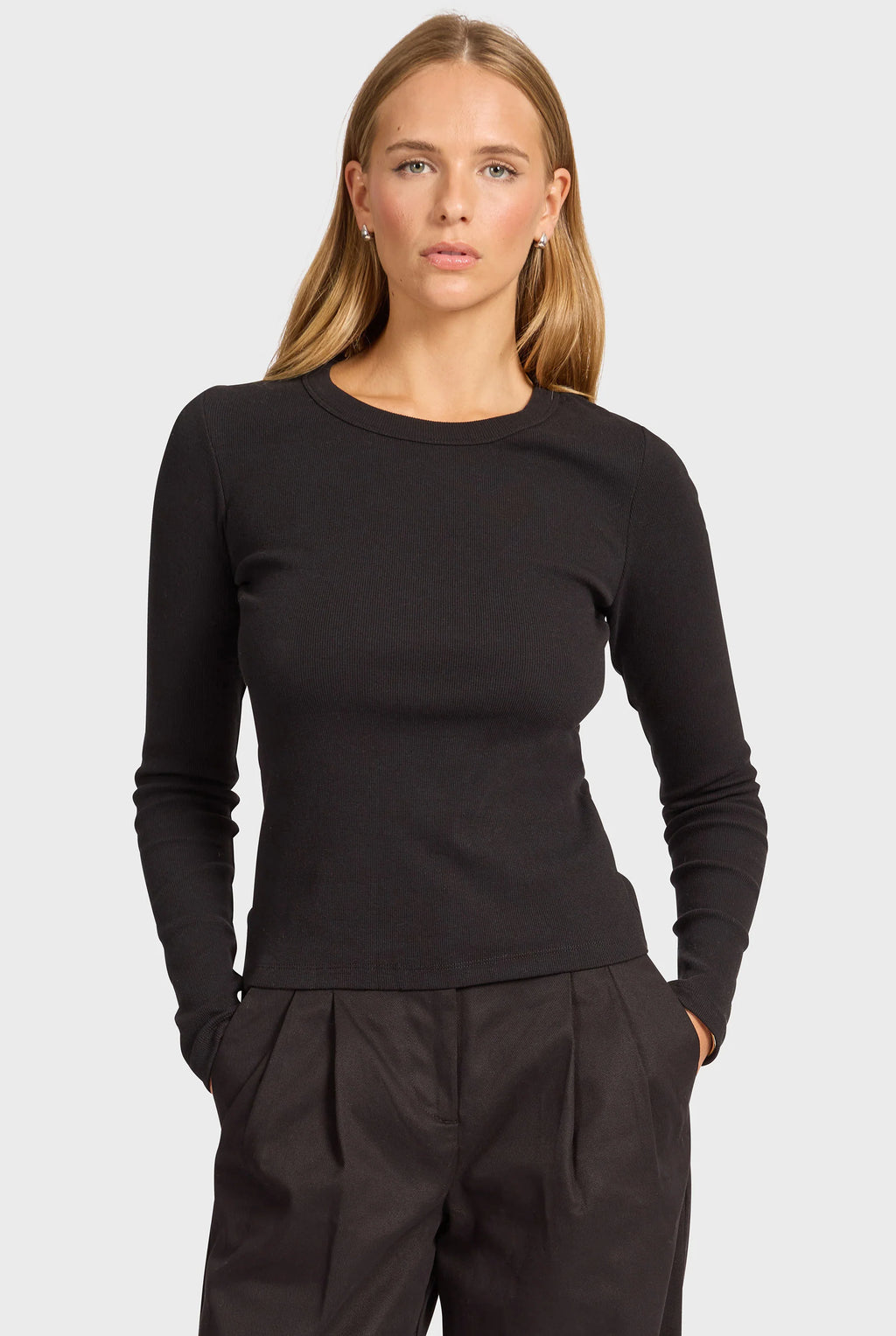 Essential Rib Long Sleeve