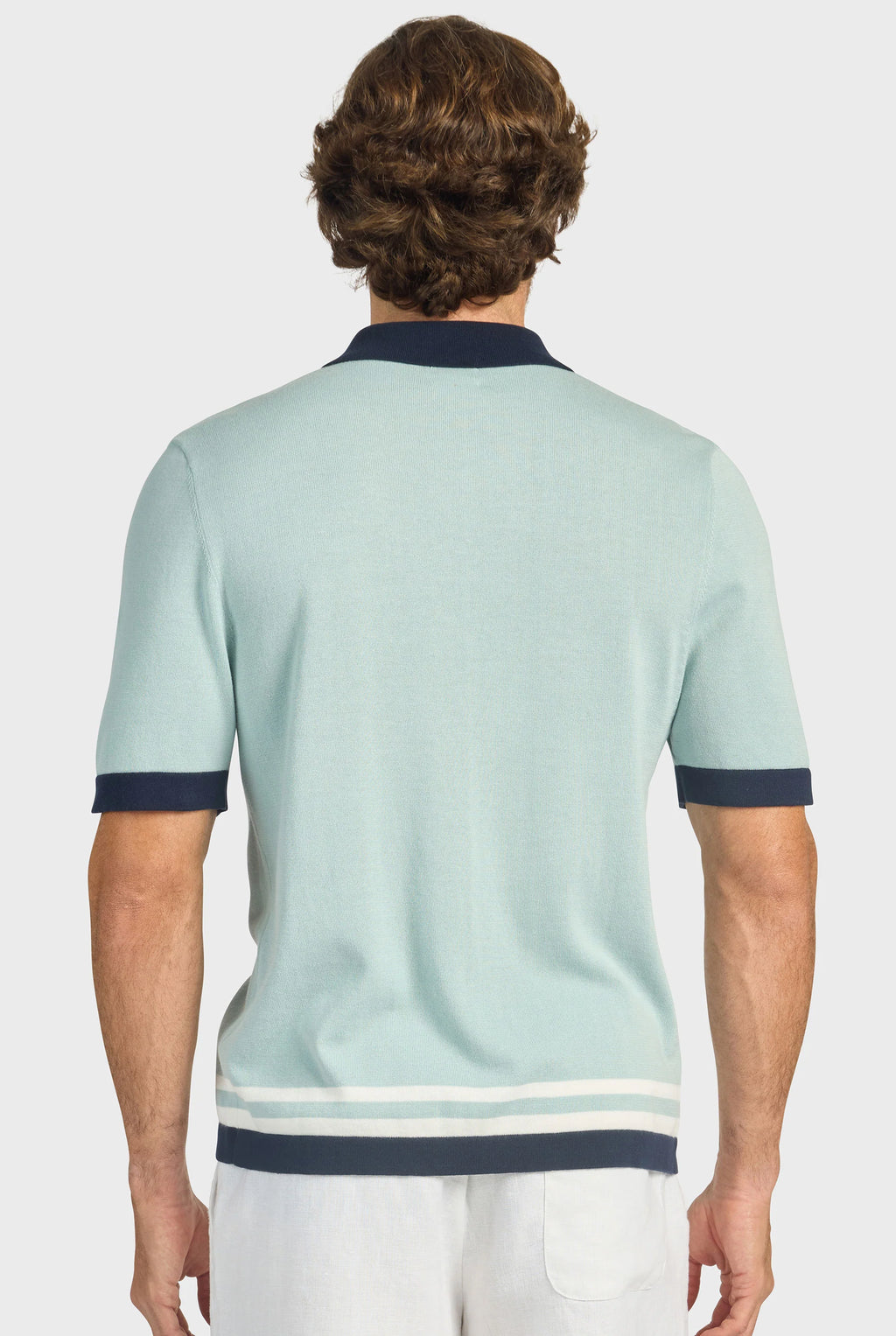 Charlie Stripe Knit SS Shirt