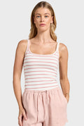 Charlie Stripe Rib Tank