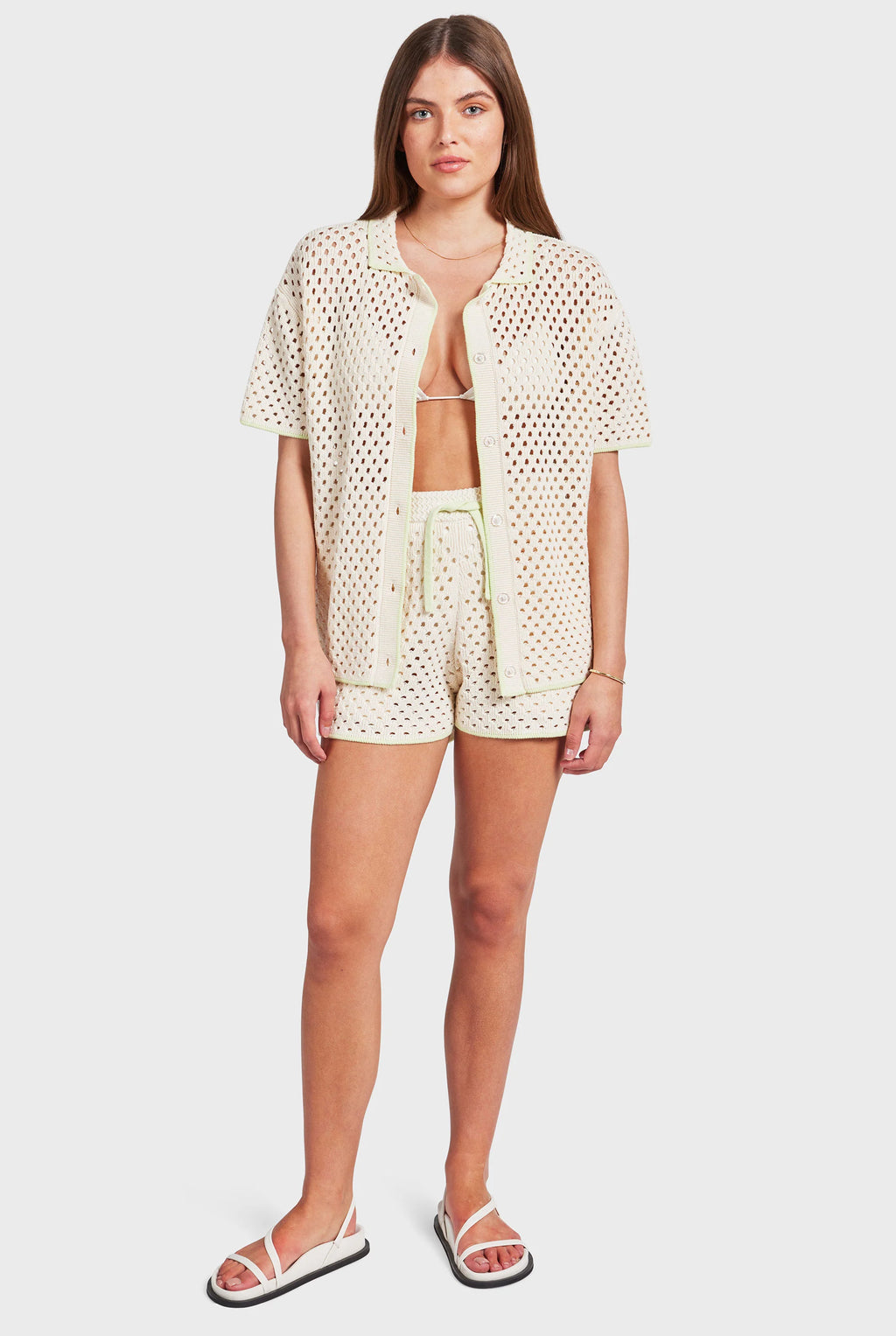 Farrah Crochet Shirt
