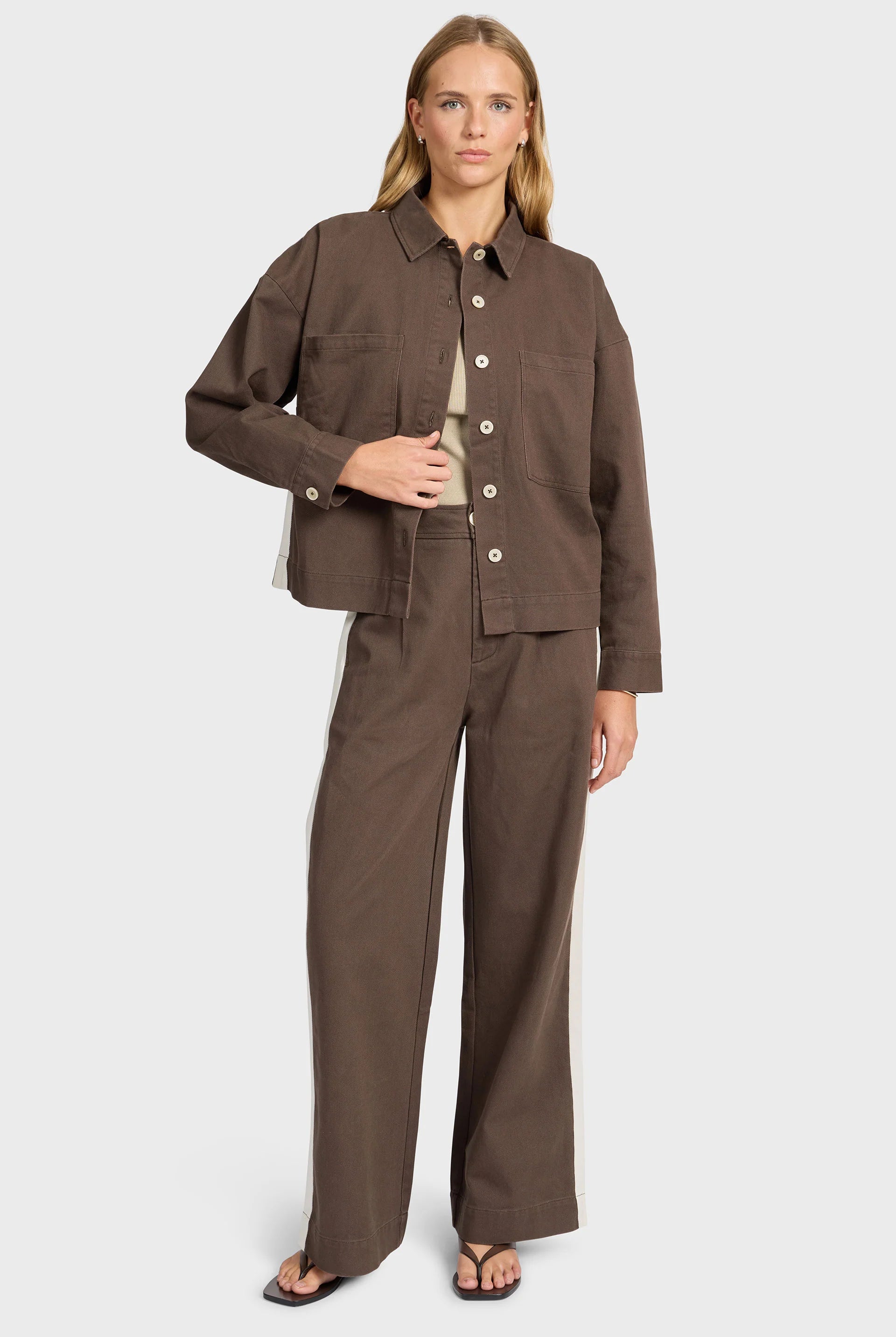 Mindi Twill Overshirt