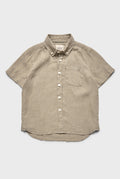 Kids Hampton Linen SS Shirt