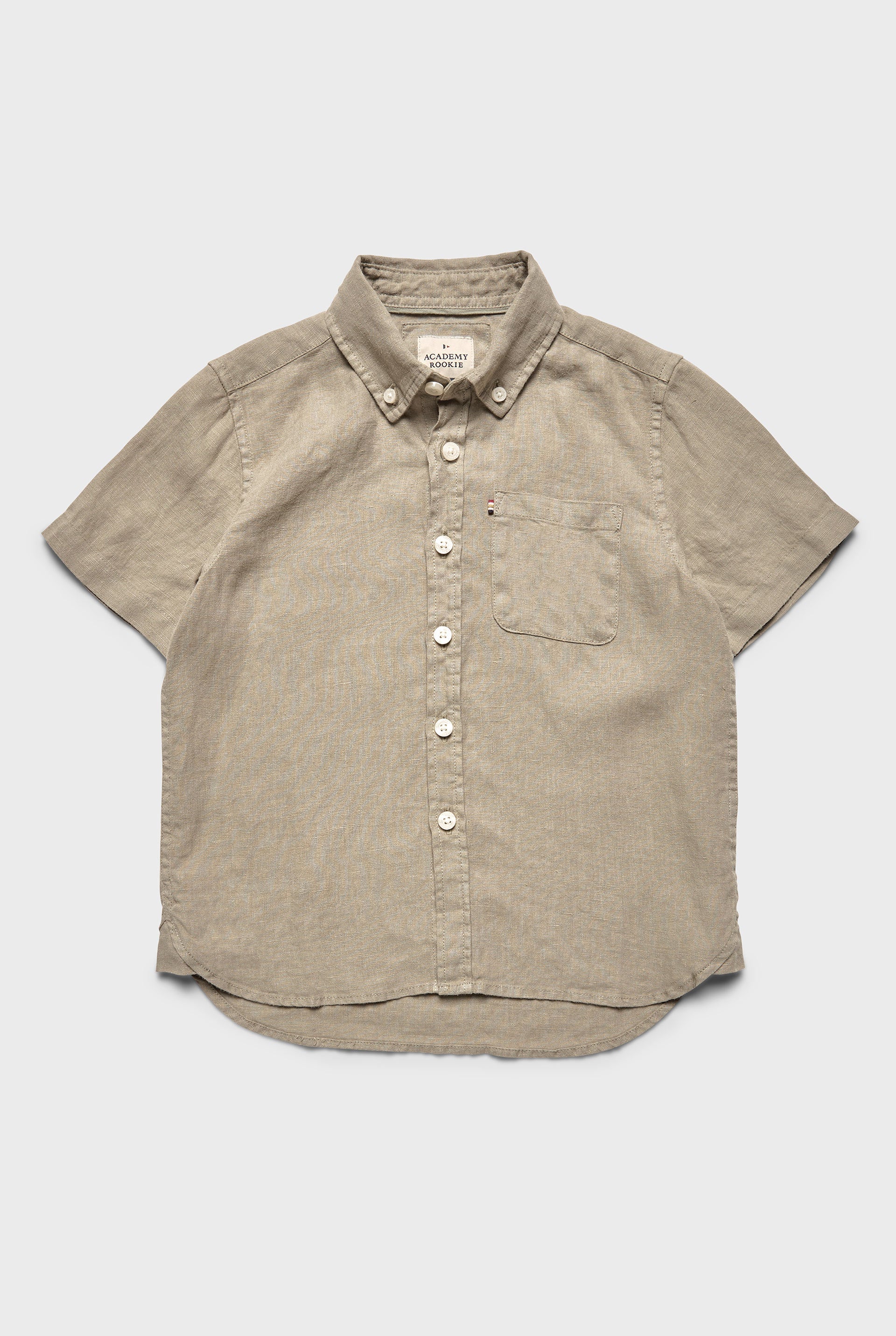 Kids Hampton Linen SS Shirt