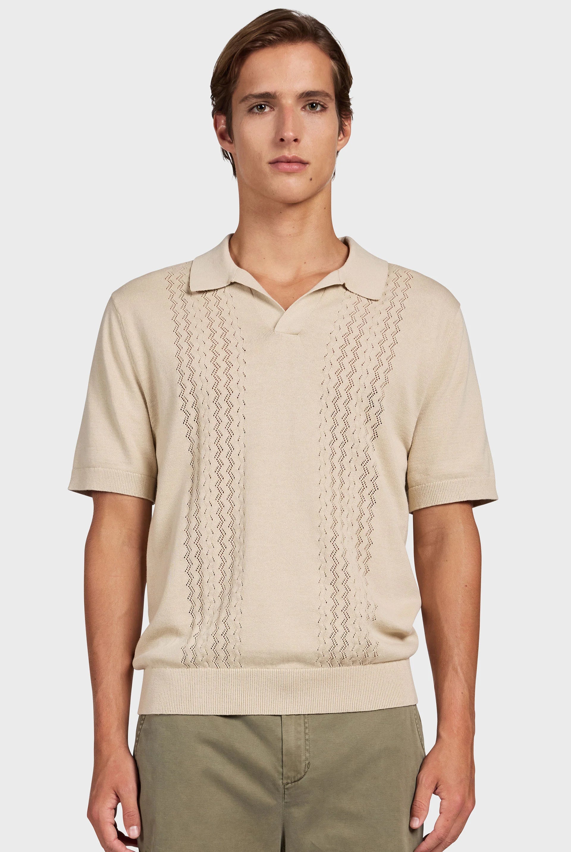 Charlie SS Knit Polo