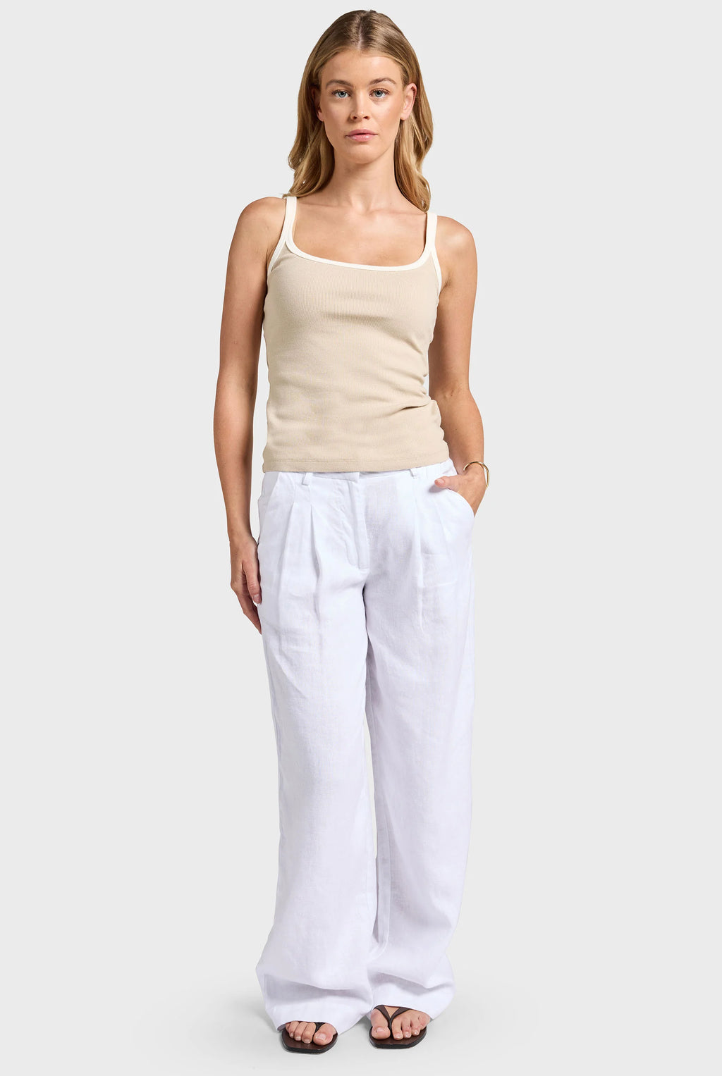 Contrast Rib Tank