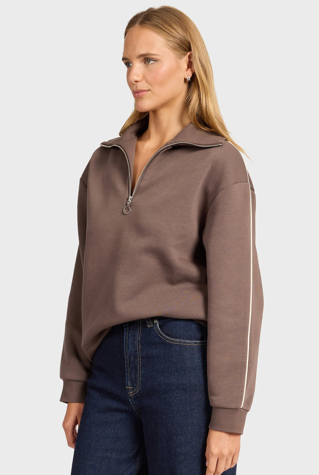 Maggie 1/4 Zip Sweat