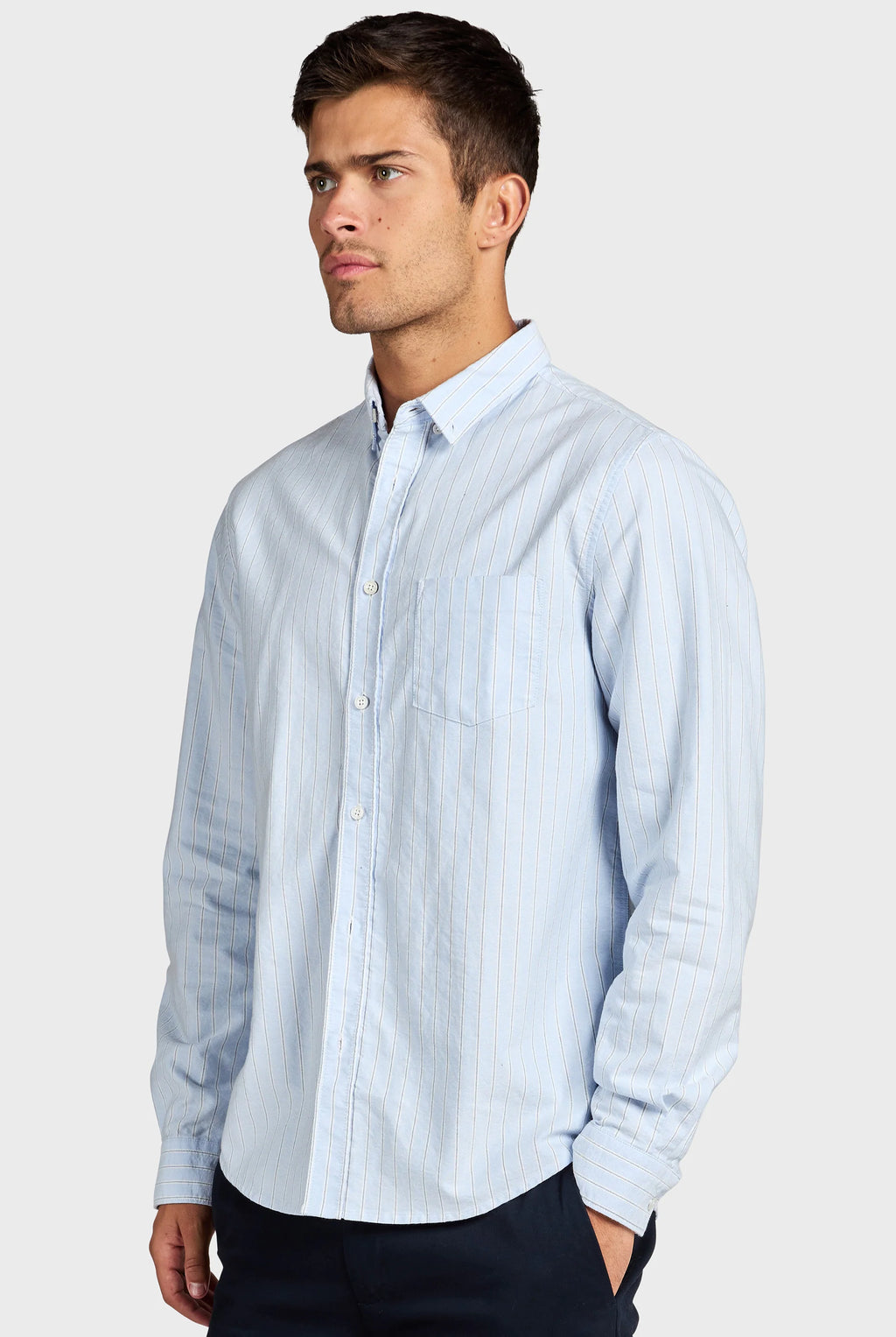 Dillon Stripe Oxford Shirt