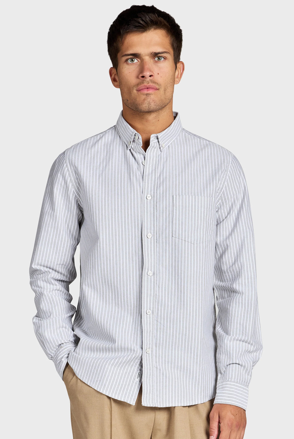 Dillon Stripe Oxford Shirt
