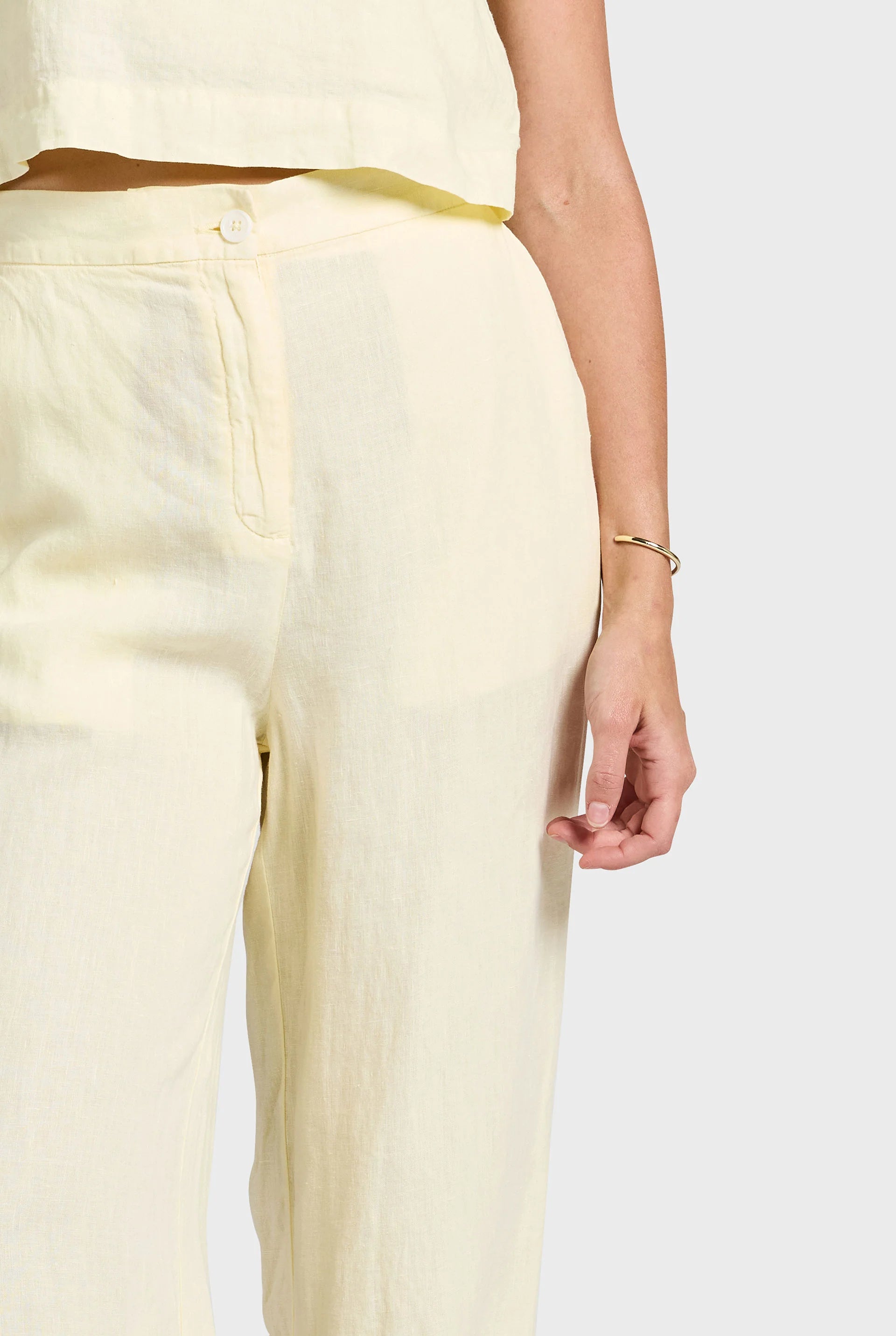 Linen Relaxed Trouser