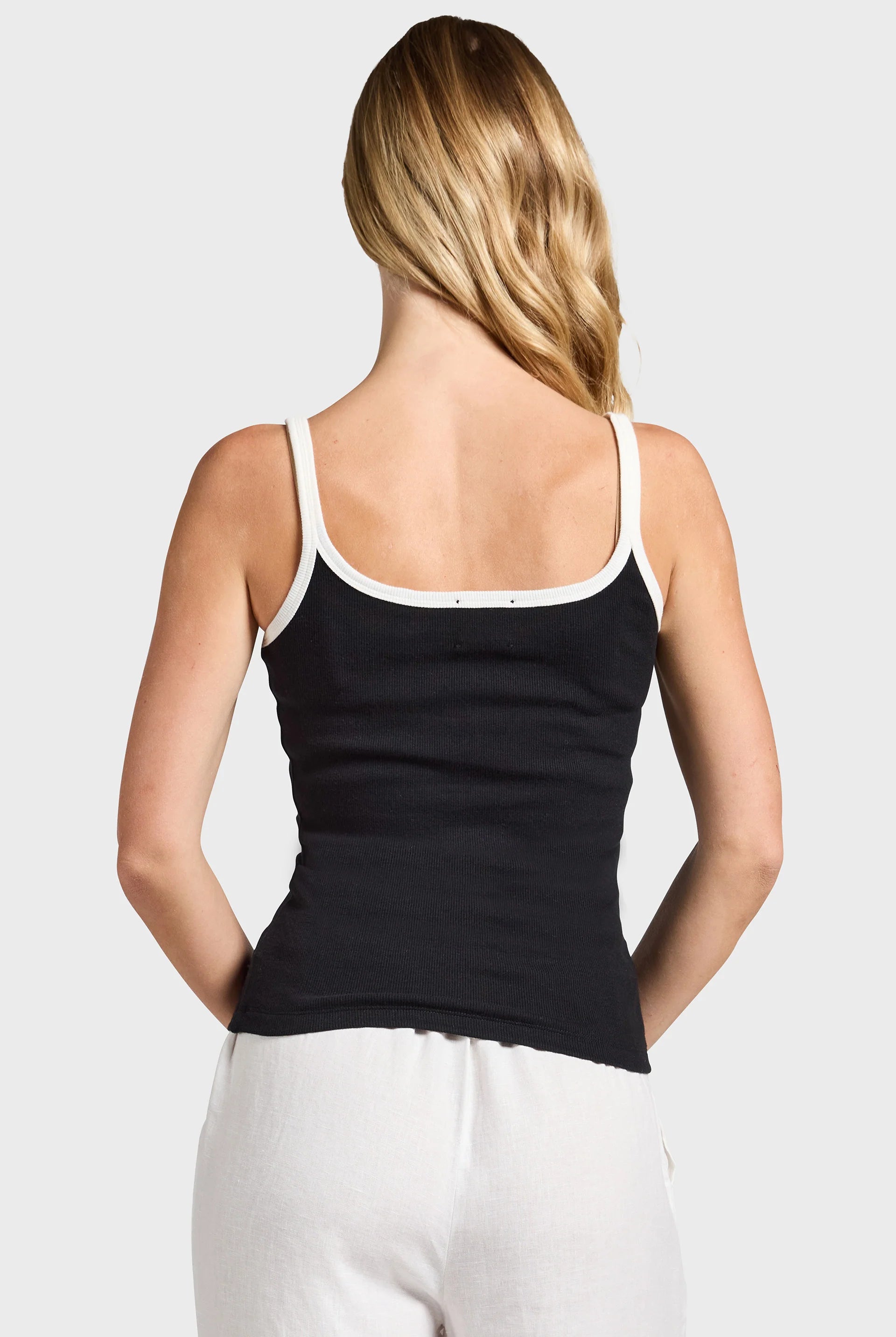 Contrast Rib Tank