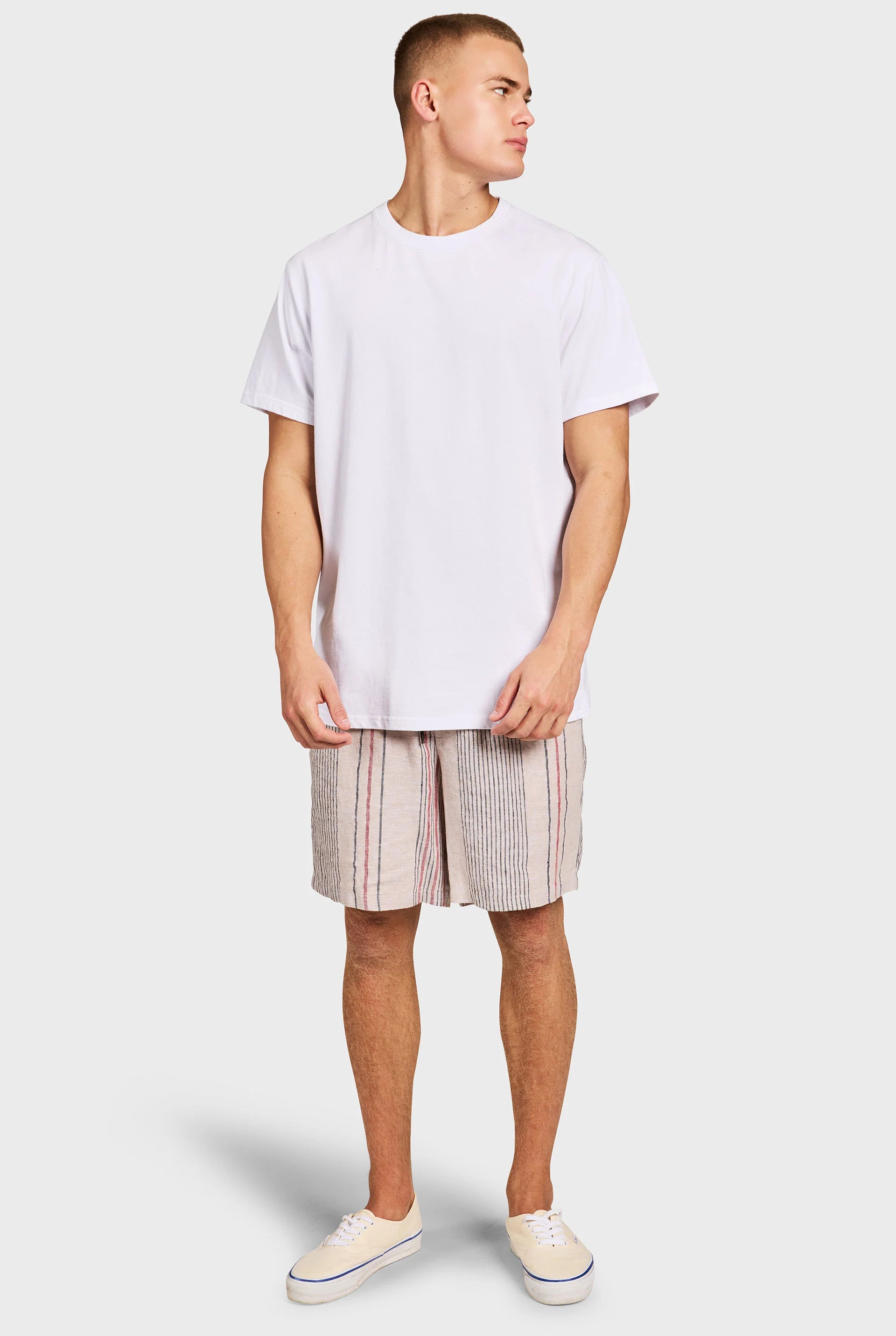 Dean Yarn Dye Linen Short