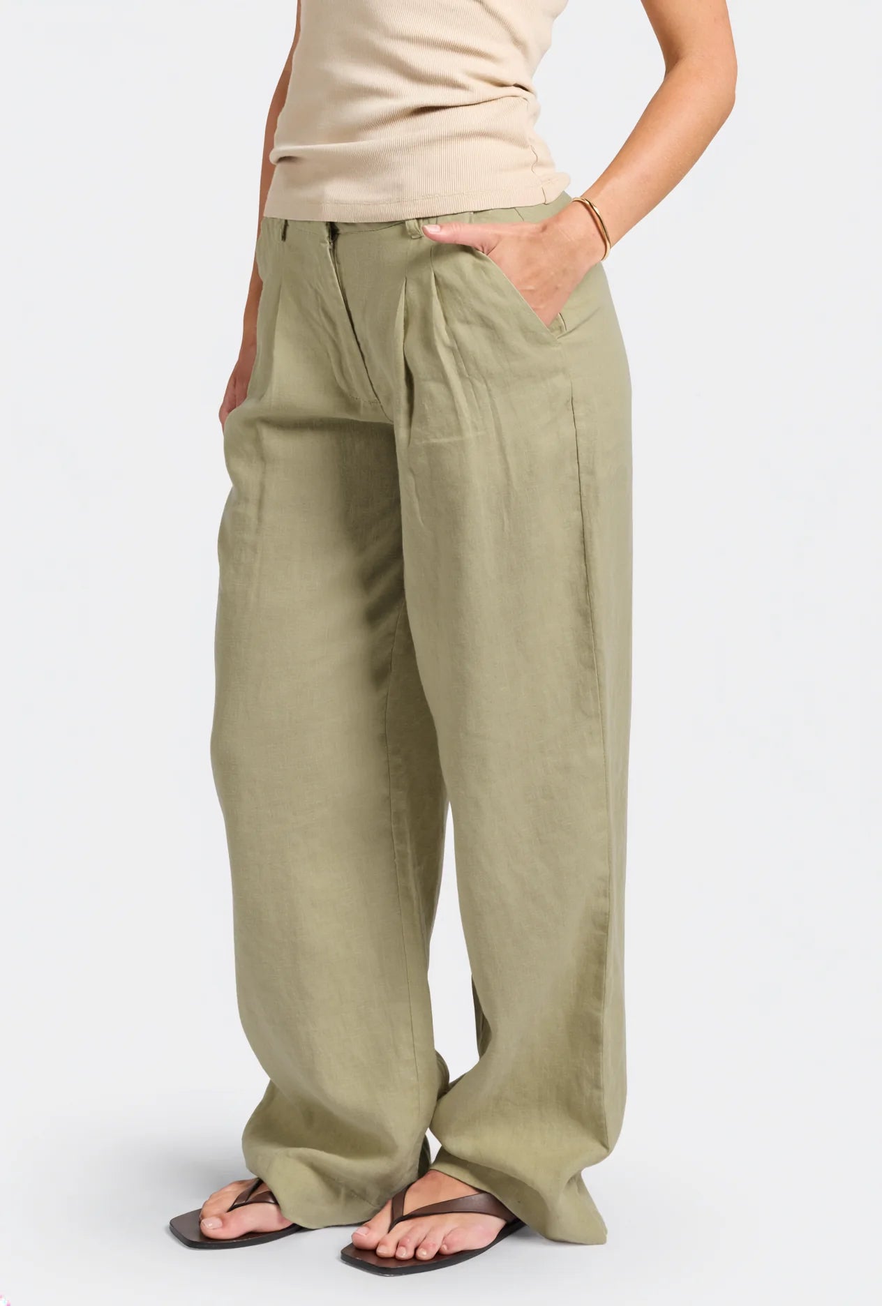 Linen Relaxed Pant