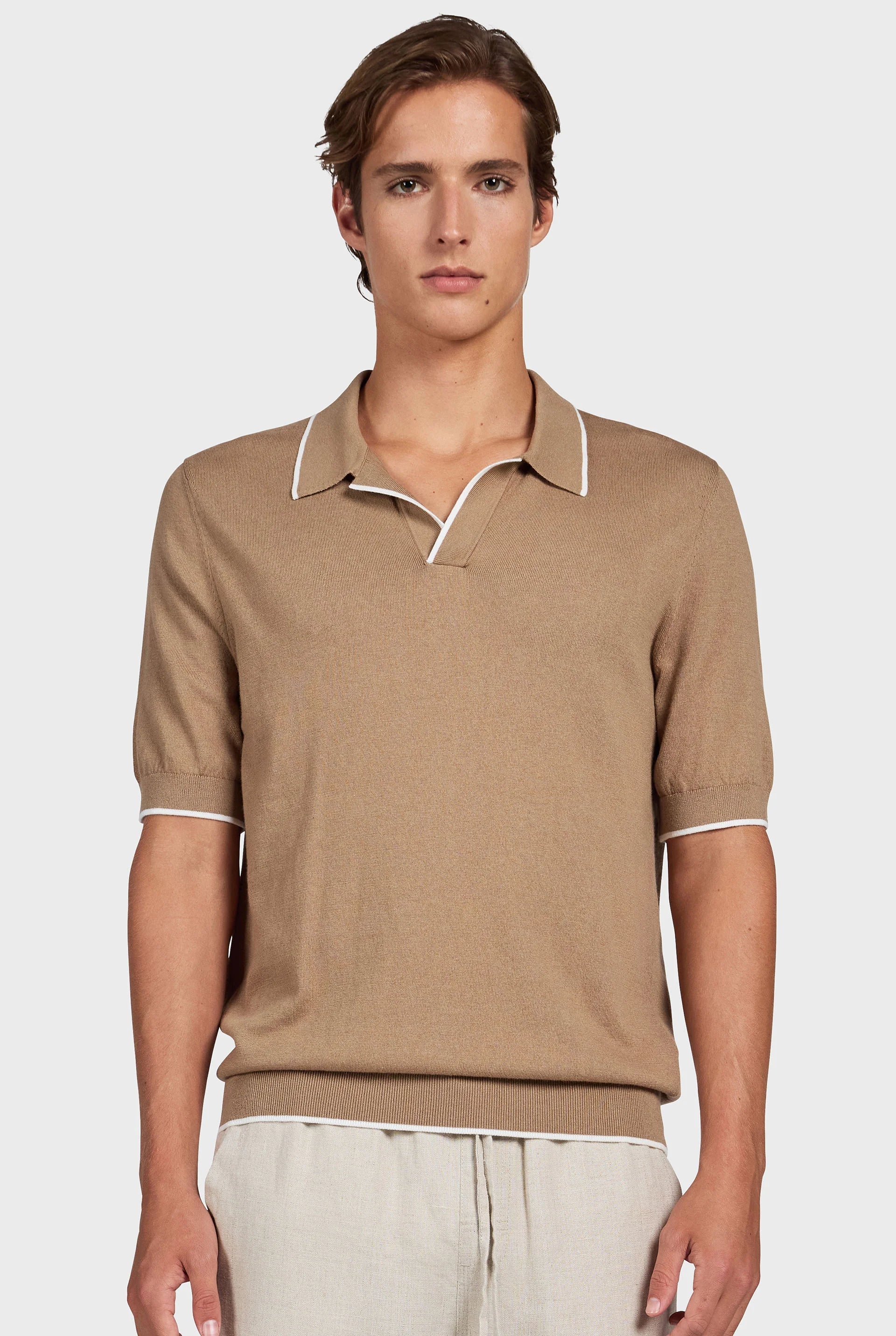 Larry Tipped Polo
