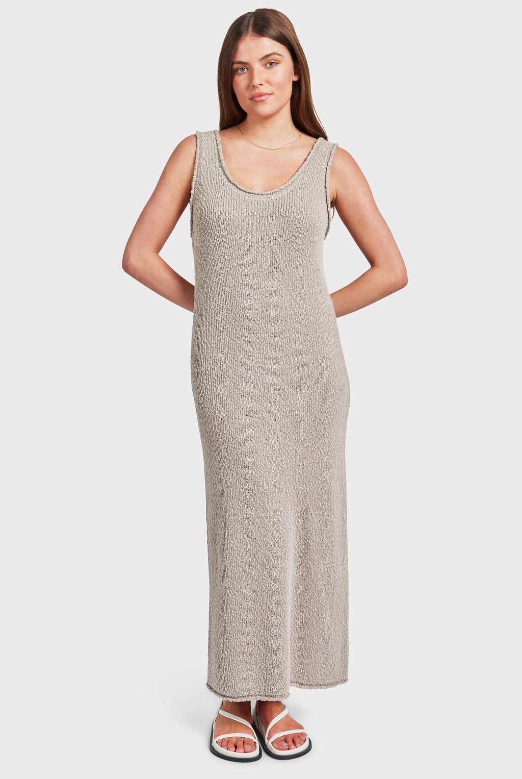 Daisy Boucle Knit Dress