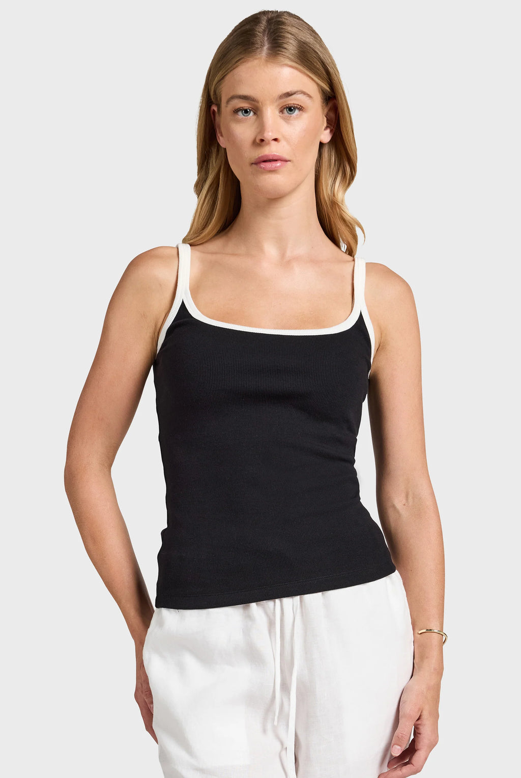 Contrast Rib Tank