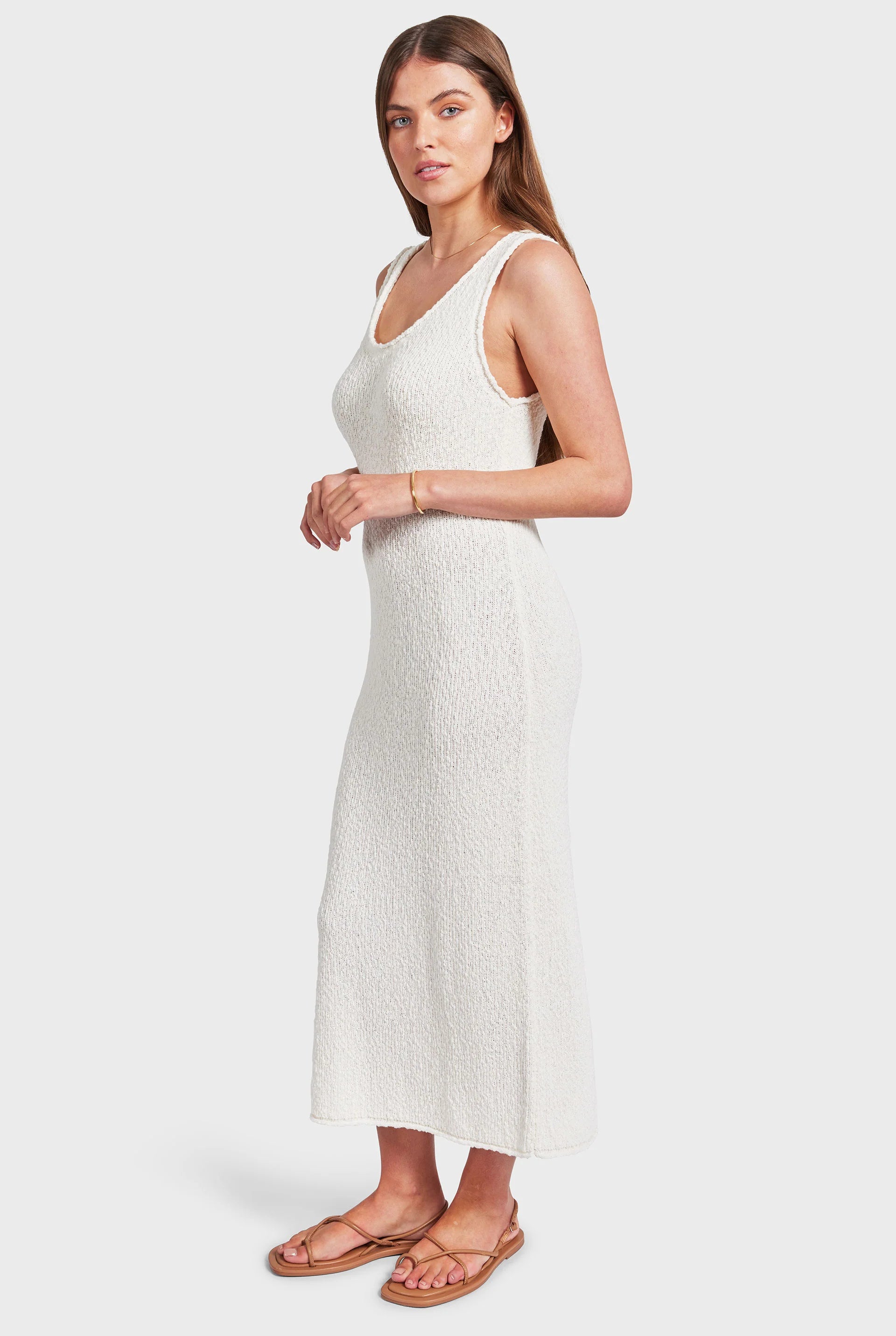 Daisy Boucle Knit Dress