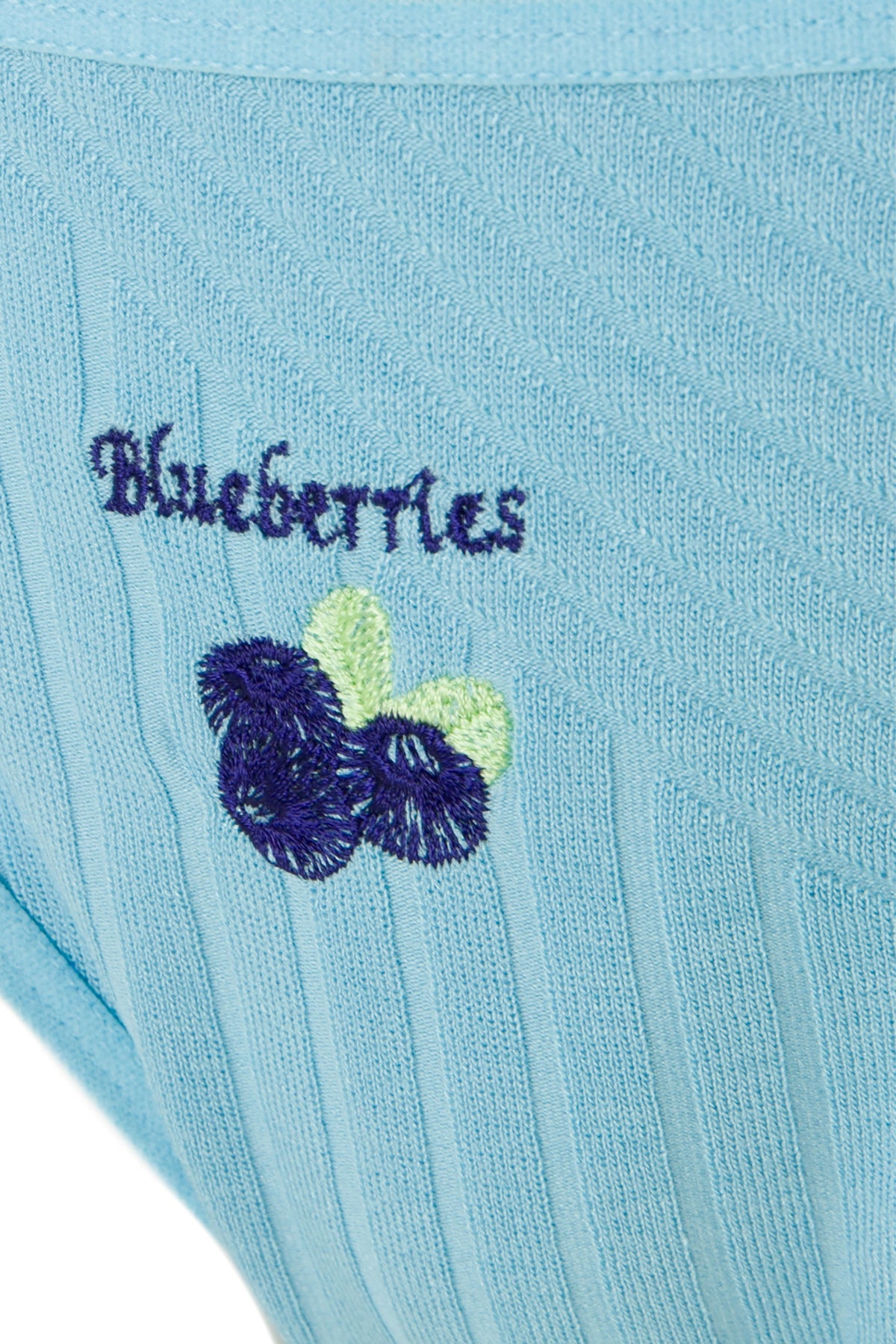 Juicy Joy 'Ice Berry' Meyve Nakışlı Külot Buz Mavisi