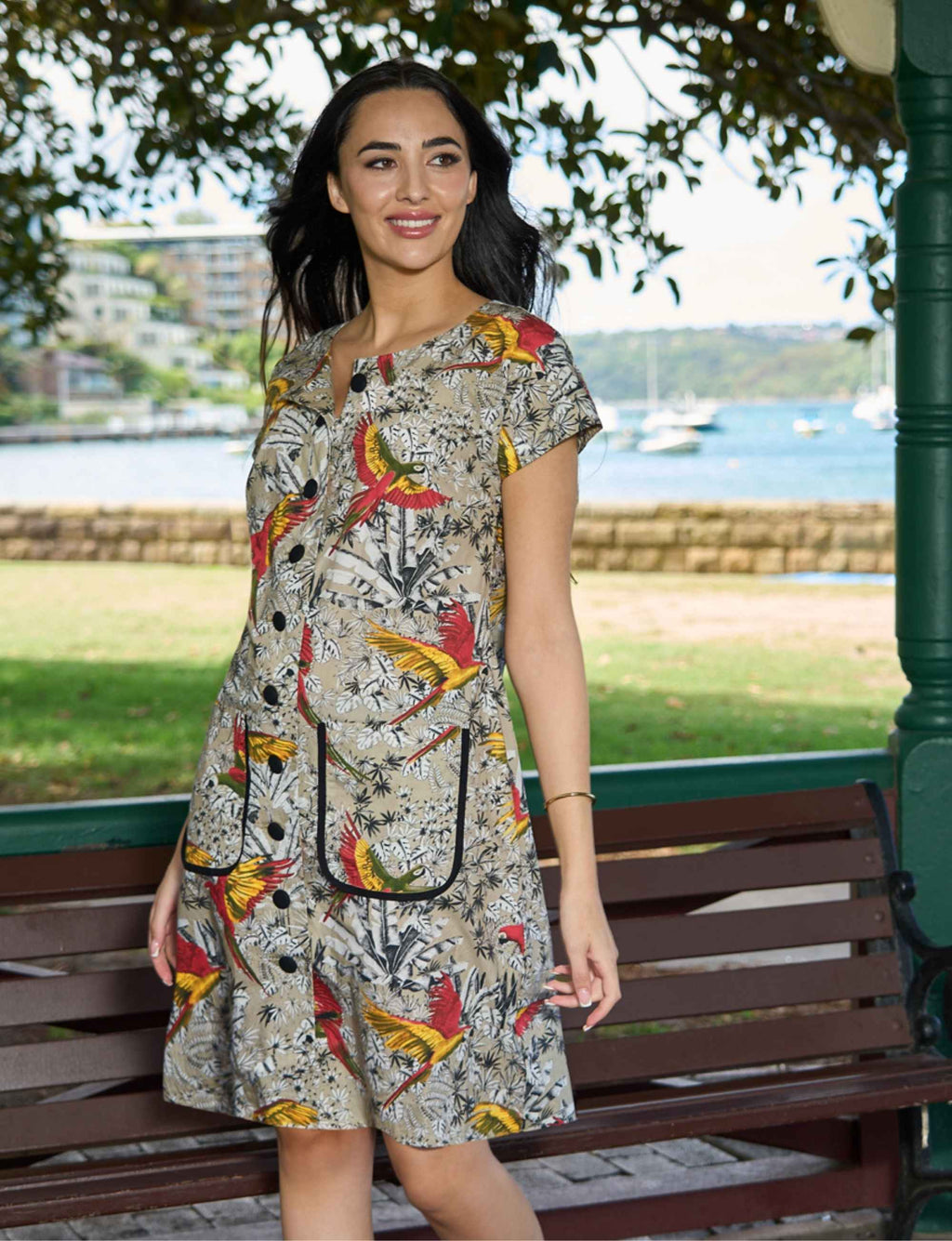 Conchita 'Copacabana' Sheath Shirtdress