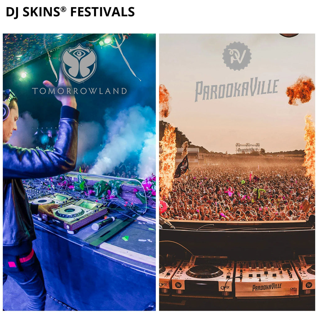 Pioneer DJ DDJ FLX 4 Skin Synthwave Horizon