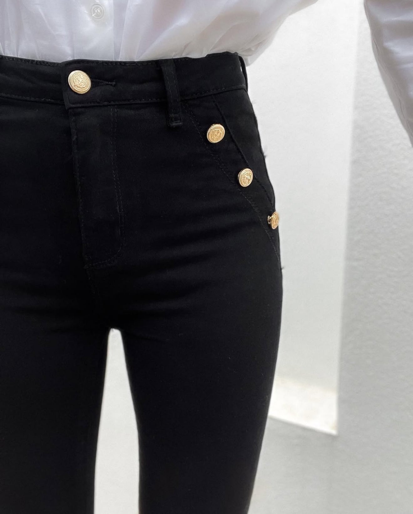Atinna jeans - Black -G2366