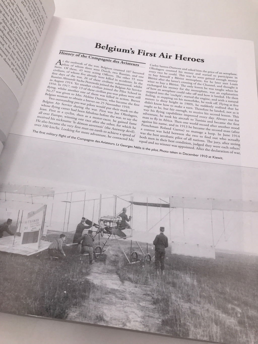The Belgian Air Service in the First World War