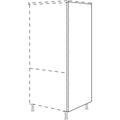 Nobilia XL-Abschlusswange in Korpushöhe HWK16-X 16855