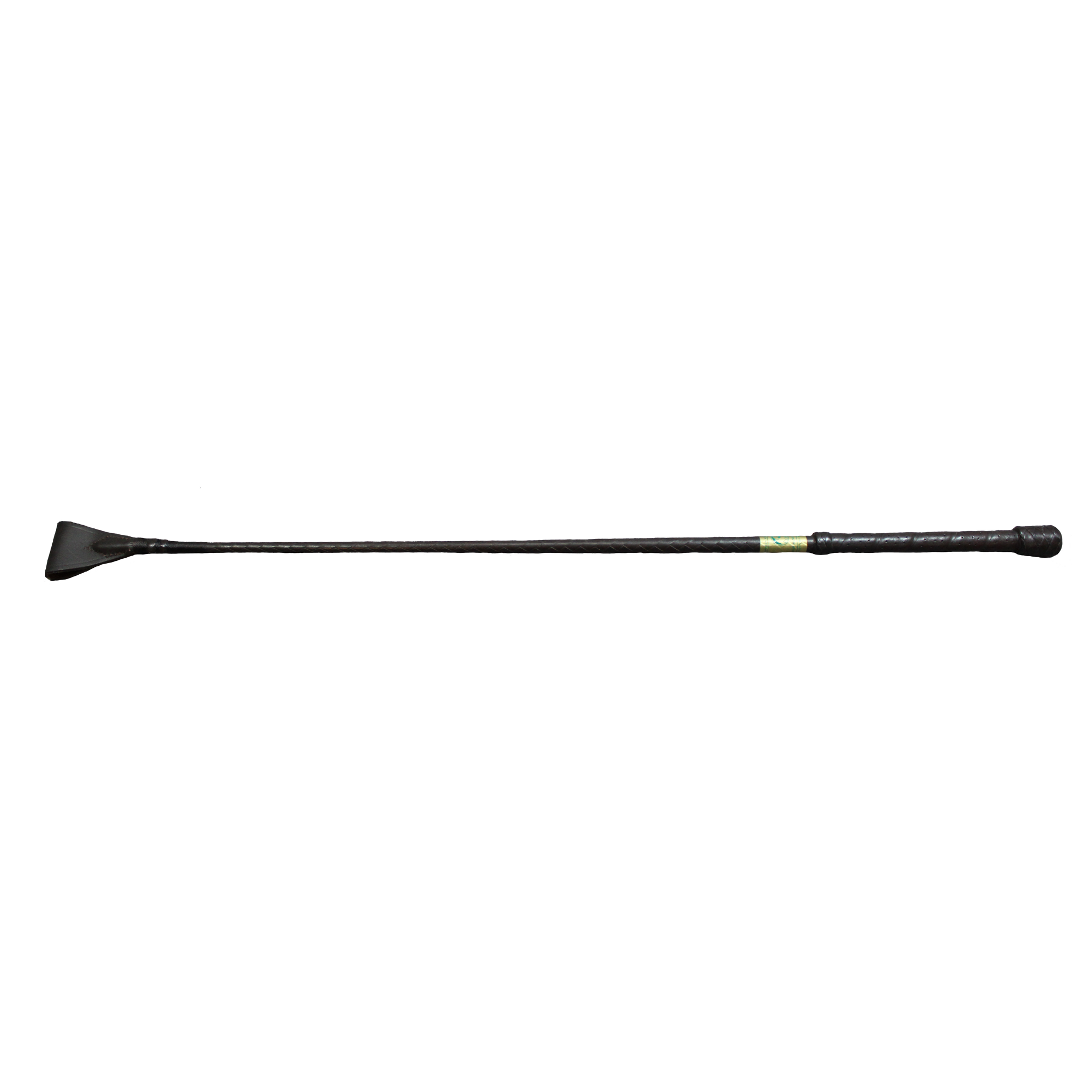 Ucha Short Whip - Braided Leather with Leather Handle