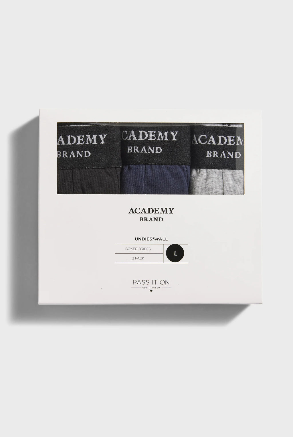 Undies For All - Mens 3 Pack