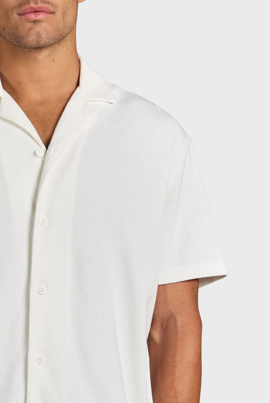 Carlos Cotton Waffle SS Shirt