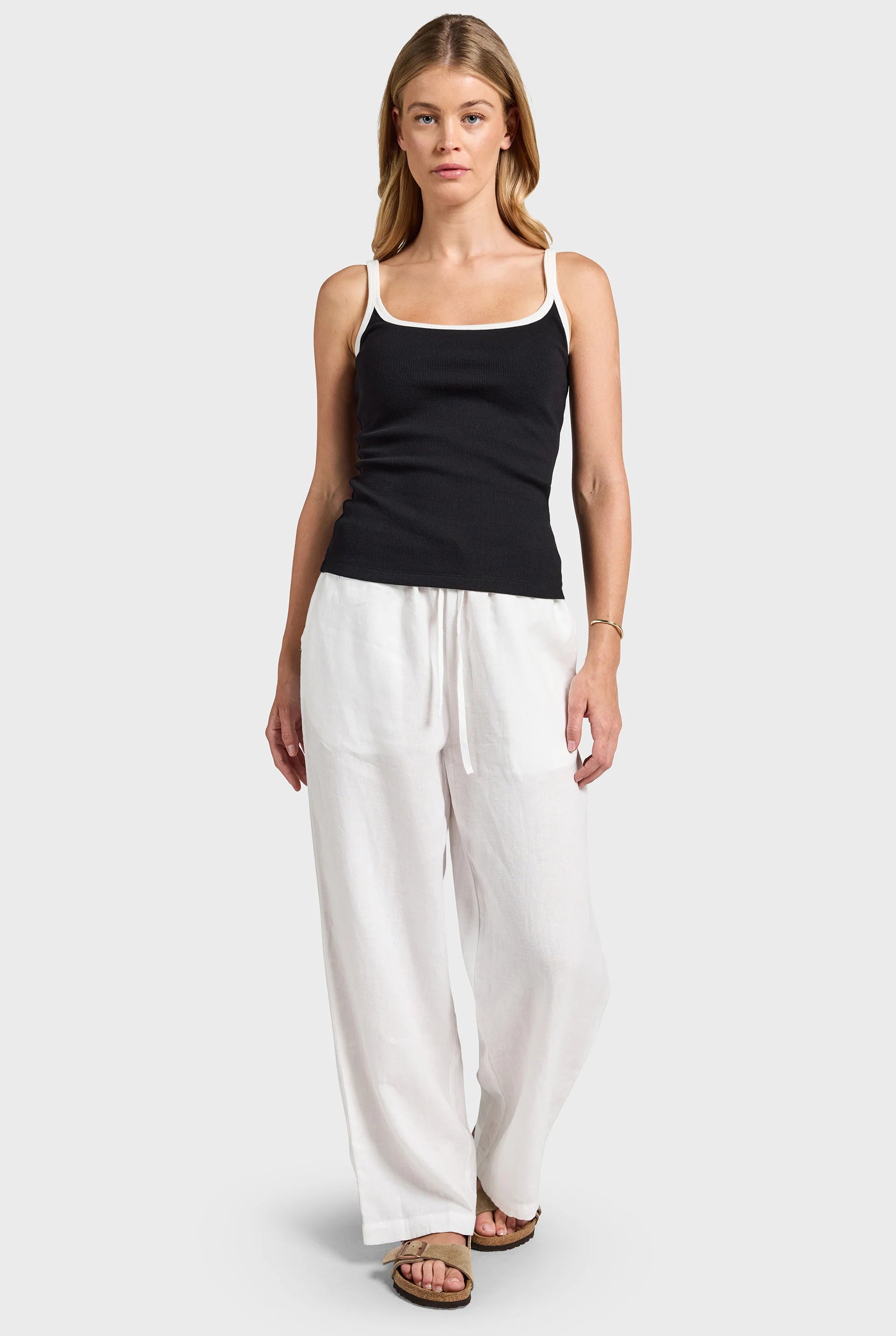 Contrast Rib Tank