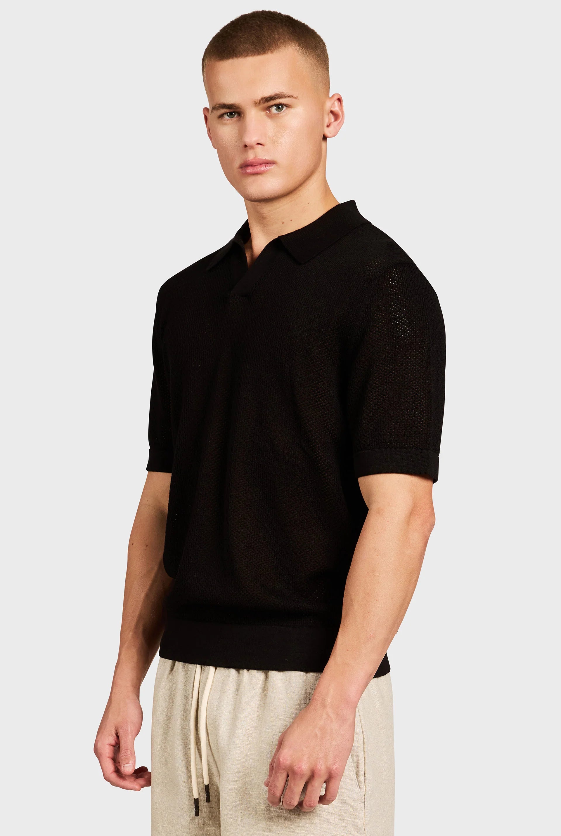 Pyne Knit Polo