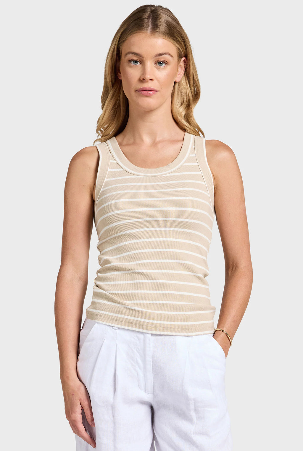 Essential Stripe Rib Tank